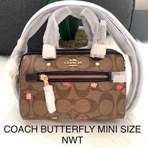 COACH BUTTERFLY MINI CROSSBODY NWT
